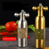 Stainless Steel Grinder Manual Salt and Pepper Mill ceramic core Sesame Spice Grinder Gadgets Home Kitchen Tools BBQ Accessory 16