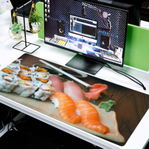 Sushi Meal Non-slip Mouse Pad 16″ x 35″