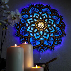 Exotic Style Meditation Yoga Room Night Light