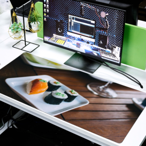 Sushi Non-slip Mouse Pad 16″ x 35″