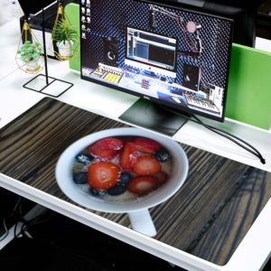 Cup of Berries Non-slip Mouse Pad 16″ x 35″
