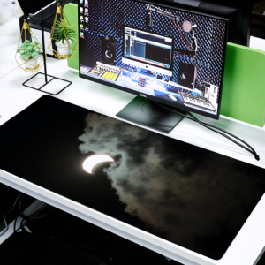 Eclipse Non-slip Mouse Pad 16″ x 35″