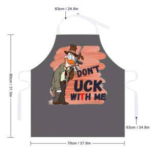 Funny Duck Meme Apron With an Adjustable Strap