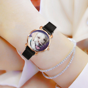 Personalized Magnetic Buckle Quartz Wrist Watch For Women