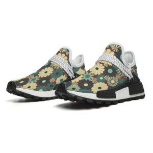 Floral Pattern Sneakers Unisex Breathable Shoes