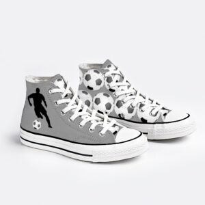 Cool Unisex High Top Football Canvas Shoes